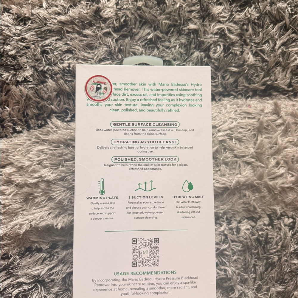 Mario Badescu Hydro Pressure Blackhead Remover Packaging - Picture 3 of 4